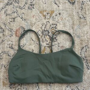 lululemon athletica Olive Green Seamless Bralette